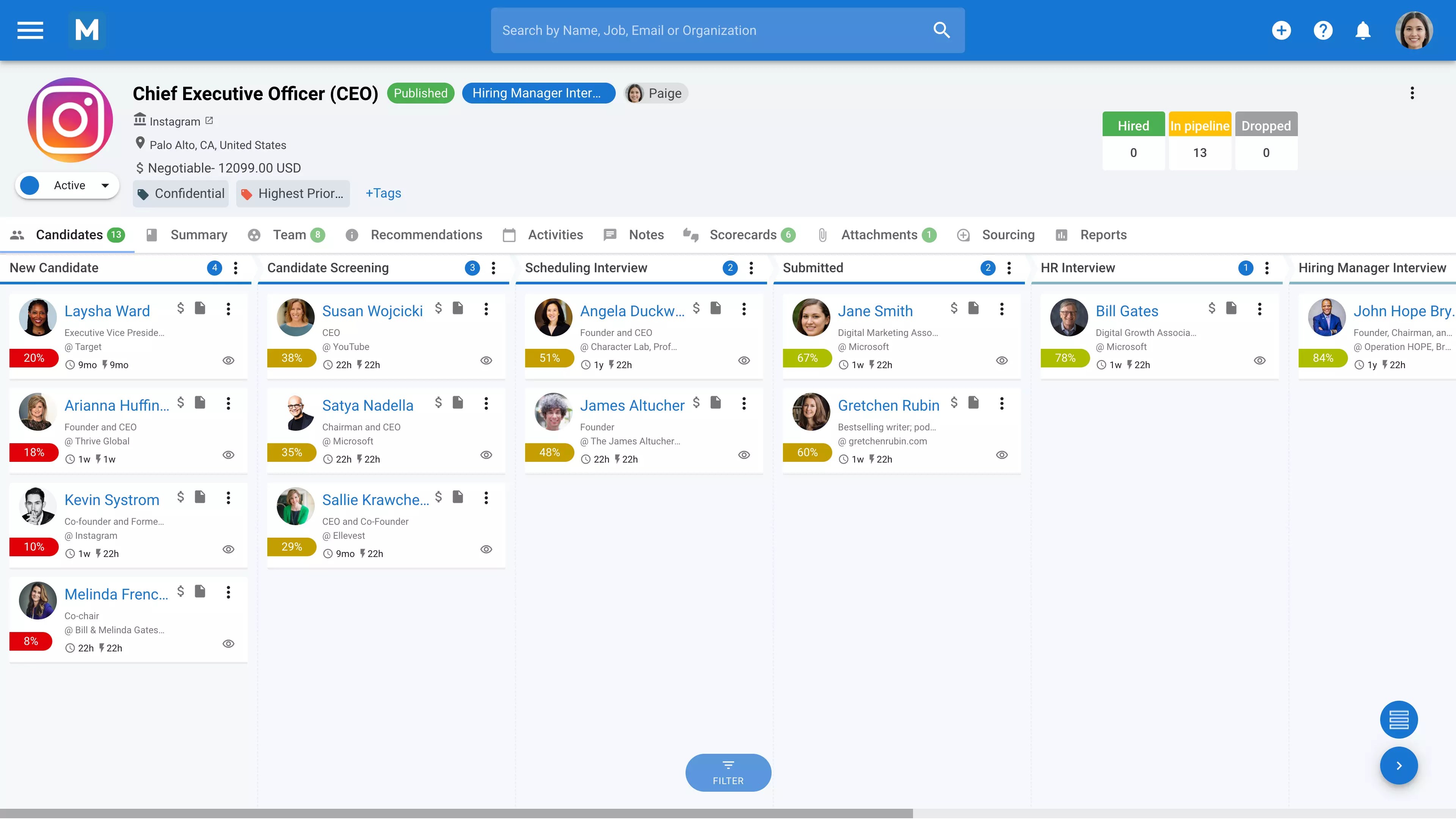 An Applicant Tracking System Built by Recruiters